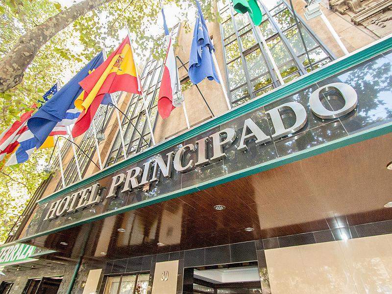 Hotel Principado Santiago Exterior foto